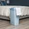 Mind Reader 40L Slim Plastic Wicker Laundry Hamper
